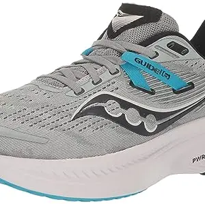 Saucony Mens Guide 16 Concrete/VIZIBLUE Running Shoe - 7 UK (S20810-22)