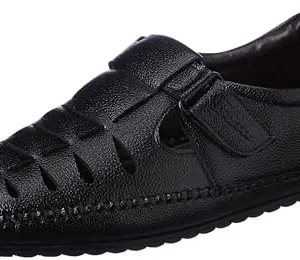 Bata Men's Quin Two Black Formal Shoes - 10 UK/India (44 EU)(8516952)