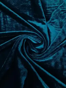 1MTR Peacock Blue Velvet Blouse Blouse Fabric,Blouse Fabric,Velvet for Blouse,Unstitched Blouse Material,Material for Blouse,Blouse Piece,Blouse Piece Material,Blouse Piece Fabric,1METER Fabric,