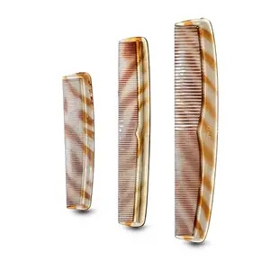 Grooming set Men's and Women's Hair Comb | Pocket Comb | Dressing Comb | Set of 3