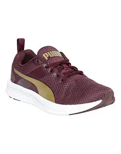 Puma Women Meteor NU Wn s IDP Vineyard Wine-Rose Go Purple Running Shoes-4 UK (37 EU) (5 US) (19336002)