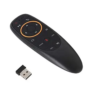 pekdi G10 2.4GHz Wireless Remote Control with USB Receiver Voice Control for Android PC Laptop Notebook Smart TV Black