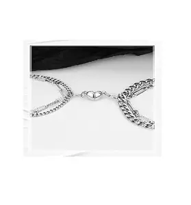 BEAUTIVIA Couple Bracelet Magnetic Heart Bracelets Romantic Love Couples Friendship Promise 2 In 1 Wrist Band Link Chain Bracelet For Men Girls