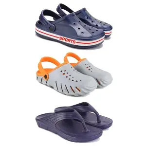 DRACKFOOT sandal for Men's,slip-ons,quality casaul sandals for Men's GRT-SAN-(3-COMBO)-3069-3150-3153-8