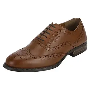 Red Tape Men's Tan Oxfords Shoes-8