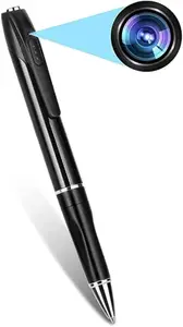LOOK CAM HDSpy Pen Camera - 64GB, Full HD Video with Pen Base, Mini Nanny Cam for Business, Meeting and Learning