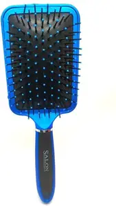 BRO FLAME Hair Brush for Women & Men | Brush for Hair Large Hairbrush for Women (Rectangular salon blue hair brush)