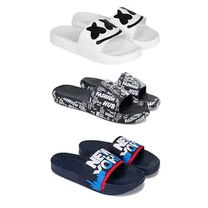 DRACKFOOT Men's Sandals | Lightweight Wear| Stylish & Easy to Wear For Men'S GRT-San-(3-COMBO)-3030-3103-1587-8