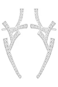 Clara Silver Lucy Ear Cuff Earring For Women