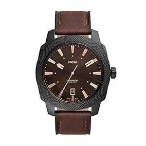 Fossil Machine Brown Watch FS5972