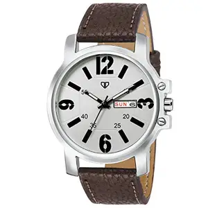 Walrus Commuter Series Stainless Steellic Dial Men Wristwatch with Day & Date Function