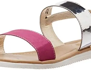 Bata Women's JAANVI-JL-LB Fashion Sandals (5615109_Pink_3 UK)