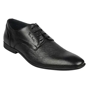 Pierre Cardin Men's Leather Uniform Dress Shoe (PC 9034 Black)