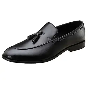 Duke Men Formal Pull-on Style Black