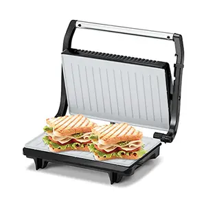 KENT 16025 Sandwich Grill 700W | Non-Toxic Ceramic Coating | Automatic Temperature Cut-off