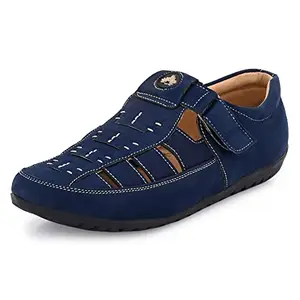 Centrino Men's 6404 Blue Sandal-10 Kids UK (6404-5)