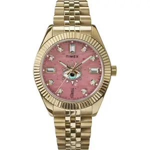TIMEX LAB Women Pink Round Dial Analog Watch - TW2W88800X6