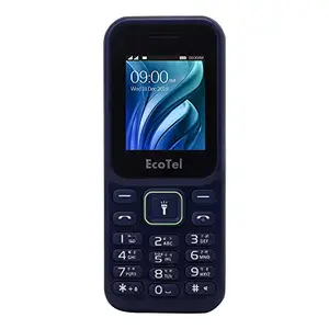 Z Ecotel E16 Mobile Phone Feature Phone with Dual SIM Card, Camera, Big Torch, Auto Call Recording (Blue, 1.8 inch Big Screen, 1050mAh Battery) price in India.