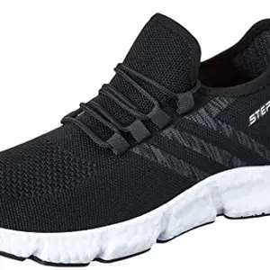 Klepe Men's Running Shoes(Black 8 UK ST-M-2117)