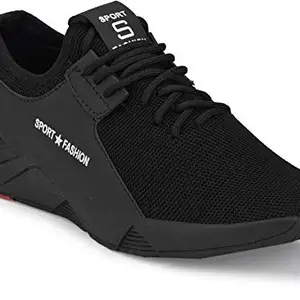 Axter Men's 9273 Black Casual Sports Running Shoes 10 UK