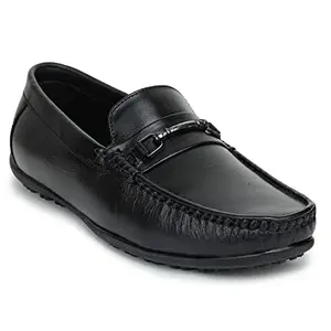 Liberty Fortune Black Casual Non Lacing Shoe for Mens (RL-112_Black-8)