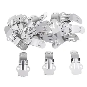 bnf® 3x20 Pieces Stainless Steel Flat Blank Shoe Clips DIY Crafts Findings Medium | Other Sewing | Sewing