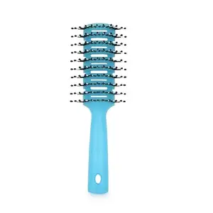 Nfilla Curly Hair Brush D3, 7 Row Styling Brush for Detangling, Separating, Shaping and Defining Curls - For Women and Men