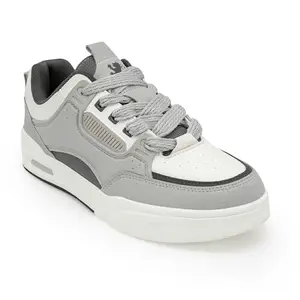 Red Tape Lifestyle Casual Shoes for Men | Elegantly Rounded Front, Soothing Insole & Impact-Resistant Comfort_6 Grey