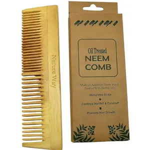 NatureWay | Hair Comb Set Combo for Women & Men | Neem Comb Set for Women | Pack of 1