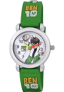 ADAMO Cartoon Character Ben 10 Kid's & Boy's White Dial - Watch 904SGR01