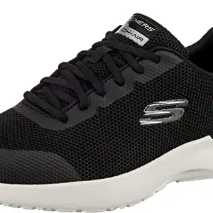 Skechers Mens Skech-AIR Dynamight - WINLY Black/White Casual Shoe -7 UK (8 US) (232007)