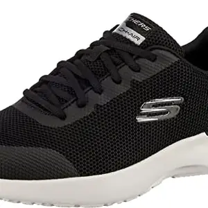 Skechers Mens Skech-AIR Dynamight - WINLY Black/White Casual Shoe - 7 UK (232007)