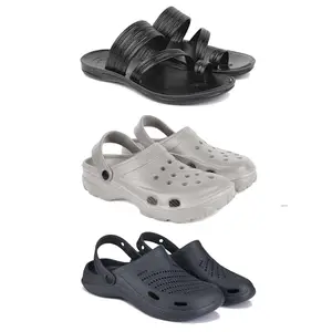DRACKFOOT Men's Sandals | Lightweight Wear| Stylish & Easy to Wear For Men's GRT-SAN-(3-COMBO)-3152-3124-3146-10