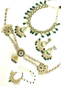 Maang Tikka & Nose Ring Set Jewellery Set_147
