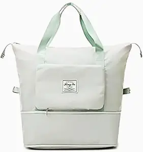 AG ENTERPRIZES Women Side Hand Bag Large Capacity Folding Travel Bag, Foldable Travel Duffel Bag, Travel Lightweight Waterproof Carry Luggage Bag - (Pack of - 1 - Assorted Color)