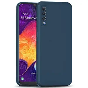CSK Back Cover Samsung Galaxy A50s Scratch Proof | Flexible | Matte Finish | Soft Silicone Mobile Cover Samsung Galaxy A50s (Blue)