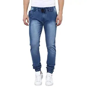 Urbano Fashion Men's Slim Fit Jeans (jog-hps-lblue-28-fba)