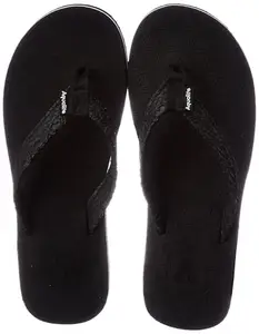 Aqualite Women LV-405 Slipper, Black, 7 UK/India