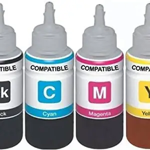 KRK Refill Ink Compatible for Use in HP 970 XL & 971 XL Ink Cartridges for Use in OfficeJet Pro X476dn MFP, X476dw MFP, X576dn MFP, X576dw MFP, X451dn, X451dw, X551dw Printers - 100 ML Each Bottle