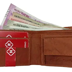 NEXA FASHION Genuine Leather Wallet for Mens
