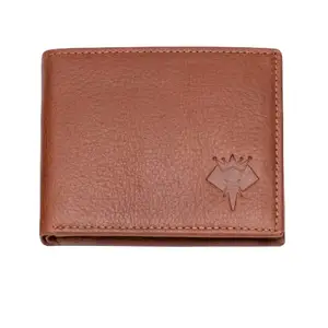 Eastern Legacy Men�s Premium Cognac RFID Protected Two Fold Leather Wallet