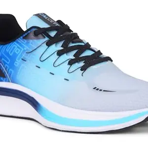 Calcetto Lightweight Casual Men's Premium Trending Gym Running Sports Shoes CLT-0997 White Blue