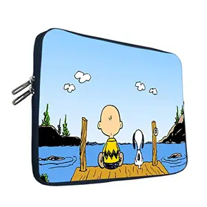 TheSkinMantra Mr. Lonely Chain Laptop Sleeve Bag Compatible for Screen Size 11.1 inches Laptop/All Ipad Models Including 12.9