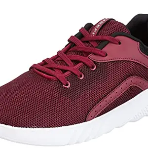 FUSEFIT Comfortable Men's Flyer 2.0 Running Shoe Maroon/Black