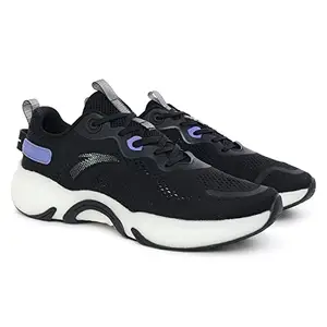 ANTA Mens 812225520-1 Black Running Shoe - 8 UK (812225520-1)