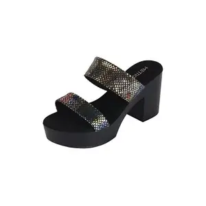 Metro Women's Black Fashionable Heeled Sandal UK/3 EU/36(34-374)