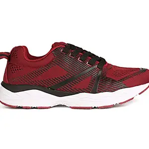 Power Mens Hitro Red Running Shoe - 7 UK (8395234)