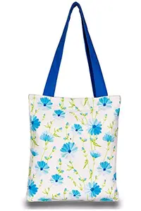PlanetEarth Designer Large Canvas Tote Bags for Women | Travel Bag for Women, College Handbags for Girls Stylish | Shoulder Bag for Women with Zip for Shopping, Beach, Office, Grocery (WHITE)