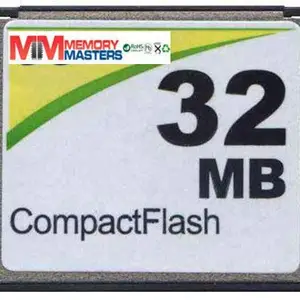 MemoryMasters 32MB CompactFlash Card - Standard Speed (p/n CF-32MB)