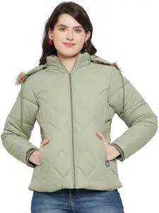 Vero Amore Women Winterwear Jacket-WJ-2383-PISTA_M